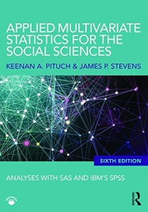 الإحصاء التطبيقي متعدد المتغيرات للعلوم الاجتماعية تحليل مع SAS و IBM SPSS